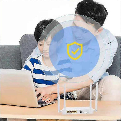 4G Wireless Modem 300m Cat4 WiFi Router with RJ45 WAN LAN, Suitable for Various Wireless Devices, EU Plug Included