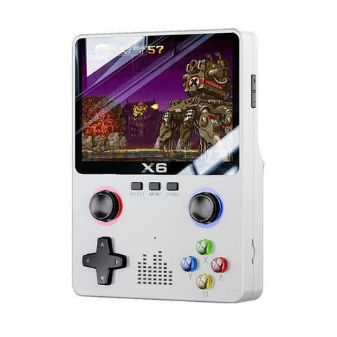 X6 Pro Retro Handheld Gaming Console – 3.5” HD IPS Display with 12,000+ Games