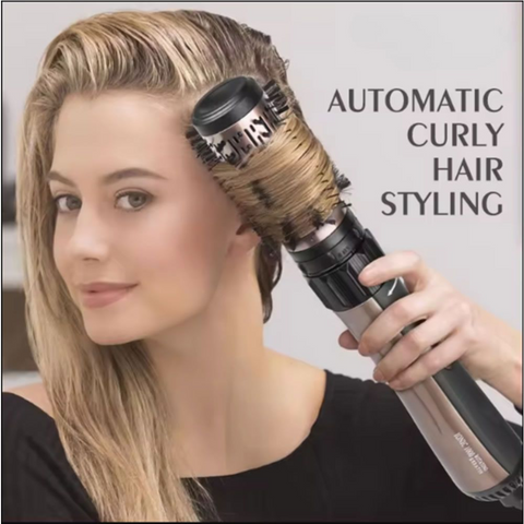 ENZO Professional Rotating Hair Dryer Brush – 2-in-1 Salon Styling Tool