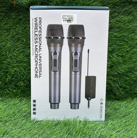 Microphone System Receiver with Handheld Mic -Howling for Home F5Z6