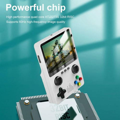 X6 Pro Retro Handheld Gaming Console – 3.5” HD IPS Display with 12,000+ Games
