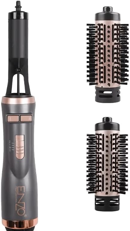 2-in-1 Professional Hot Air Brush – 1500W Blow Dryer & Styling Comb