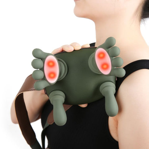 3D Heated Neck & Shoulder Massager – Portable Hands-Free Relaxation Device