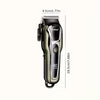 Kemei KM-PG1990A Professional Cordless Hair Clipper with 2000mAh Battery & LCD Display