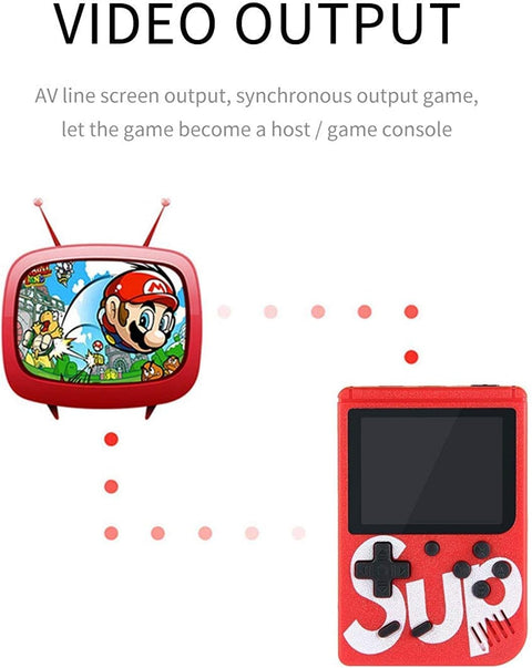 SUP Retro Game Box – 400-in-1 Classic Mini Gaming Console with TV Connection