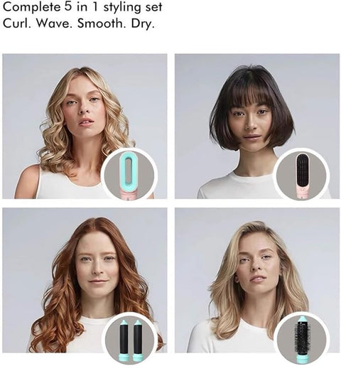6-in-1 Professional Hair Styling Kit – Multi-Function Dryer & Styler (1200W)
