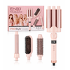 ENZO ProStyle 4-in-1 Hair Styler – Multi-Function Curling & Volumizing Hot Air Brush with Interchangeable Attachments