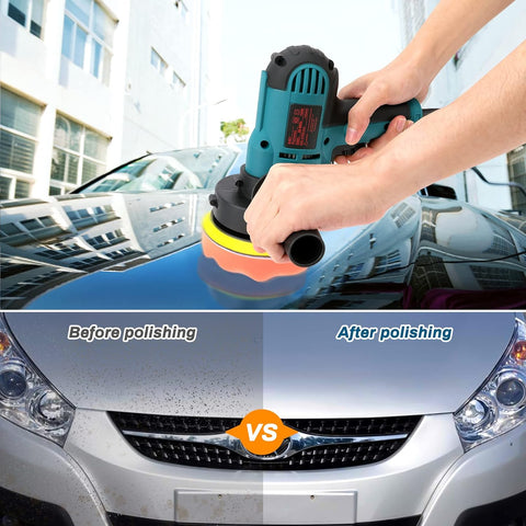 700W Professional Rotary Polisher & Buffer Machine – Variable Speed 600–3600 RPM