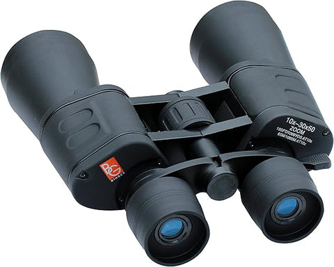 Binger Professional HD Zoom Binoculars 10–30×50 with Long Eye Relief