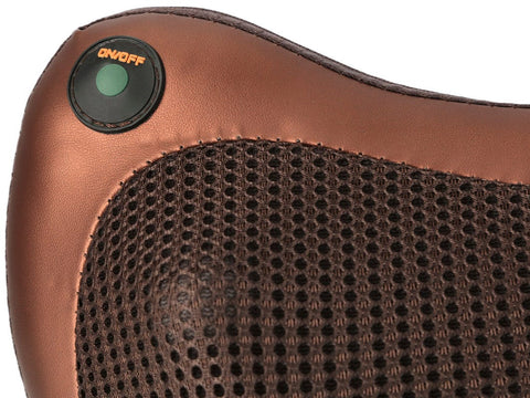 3D Shiatsu Neck & Back Massage Cushion with Heat Function