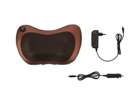 3D Shiatsu Neck & Back Massage Cushion with Heat Function