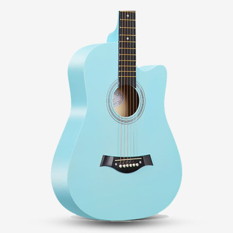 ZETA Series 38” Beginner Cutaway Acoustic Guitar with Bag – RCStromm (95cm)