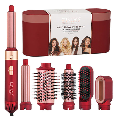 ENZO EN-4140 6-in-1 Professional Hair Styling Tool