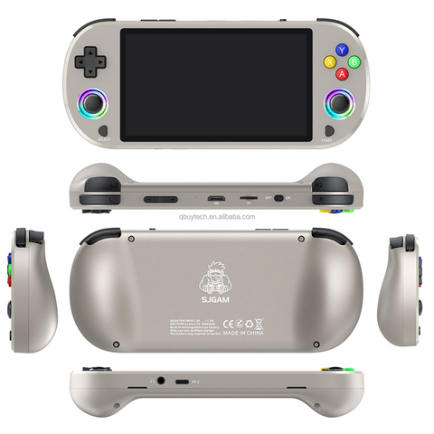 Retro Handheld Gaming Console with Dual-Player Support & HD Display