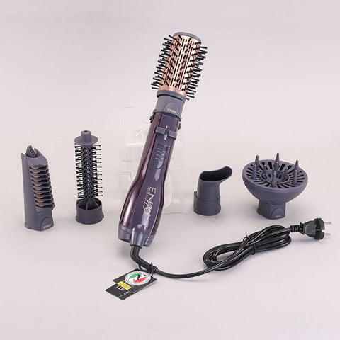 ENZO EN-4136 5-in-1 Automatic Rotating Hair Dryer Brush & Volumizer – 1500W Salon Styling Set