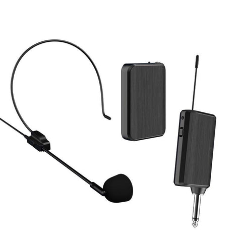 2.4G Wireless Headset Microphone with Bodypack Transmitter