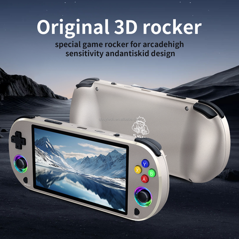 Retro Handheld Gaming Console with Dual-Player Support & HD Display