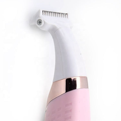 Kemei KM-6198 3-in-1 Rechargeable Shaver, Epilator & Trimmer