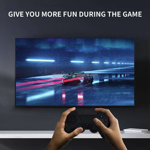 Retro Handheld Gaming Console with Dual-Player Support & HD Display