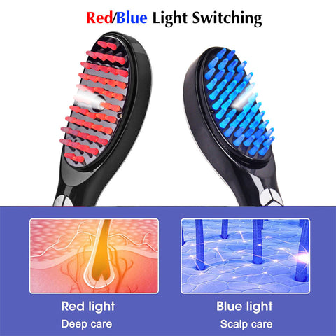 Red Light Hair Growth Brush