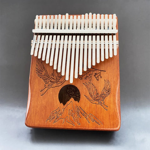21 Keys Thumb Piano Calimba Professional Tuned Portable Kalimba 17Keys Mini Beginner's Malimba Birthday Festival Relaxation Gift