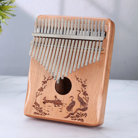 21 Keys Thumb Piano Calimba Professional Tuned Portable Kalimba 17Keys Mini Beginner's Malimba Birthday Festival Relaxation Gift