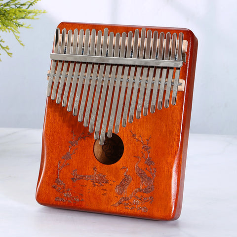 21 Keys Thumb Piano Calimba Professional Tuned Portable Kalimba 17Keys Mini Beginner's Malimba Birthday Festival Relaxation Gift