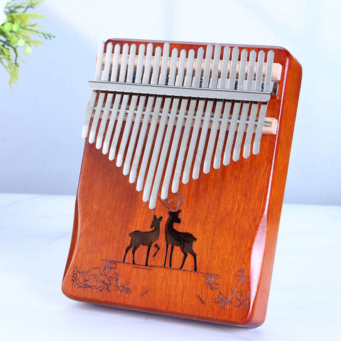 21 Keys Thumb Piano Calimba Professional Tuned Portable Kalimba 17Keys Mini Beginner's Malimba Birthday Festival Relaxation Gift