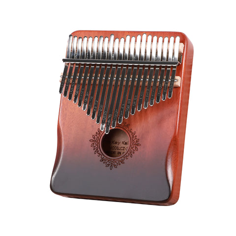 17 Key Mahogany Kalimba 21 key Thumb Piano Finger Piano for Beginner Mbira Gifts for Adults/Kids
