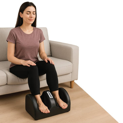 Premium Shiatsu Foot & Calf Massager with Heat and Multi-Mode Therapy