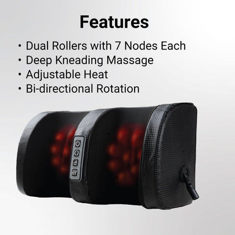 Premium Shiatsu Foot & Calf Massager with Heat and Multi-Mode Therapy