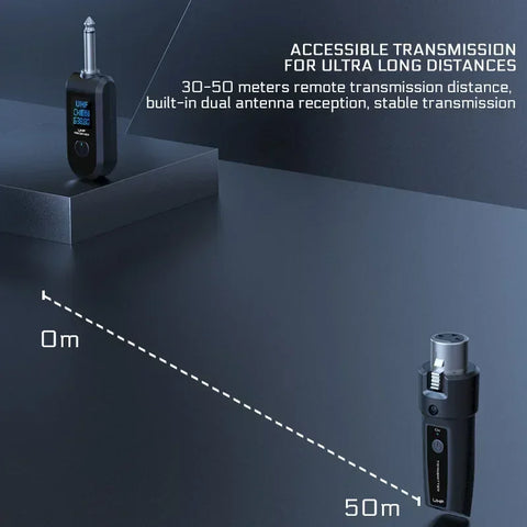 Professional 20-Channel UHF Wireless Microphone Receiver System