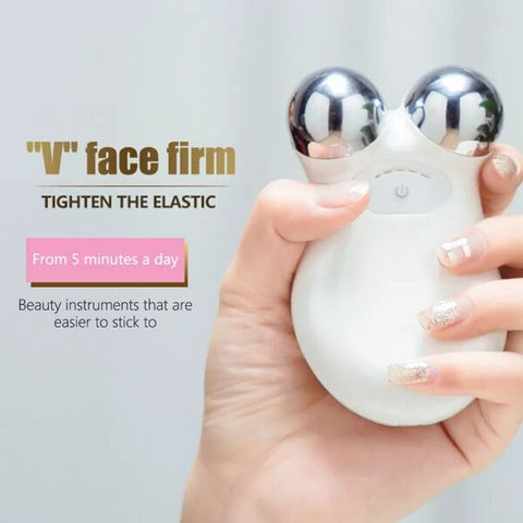Microcurrent Face Device Roller, Lift The Face And Tighten The Skin, Face Roller Massager, V-face Lifting Device