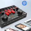 V8S USB Audio Mixer Sound Card with Bluetooth – Live Streaming & Recording Interface