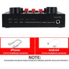 V8S USB Audio Mixer Sound Card with Bluetooth – Live Streaming & Recording Interface