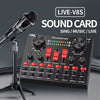 V8S USB Audio Mixer Sound Card with Bluetooth – Live Streaming & Recording Interface