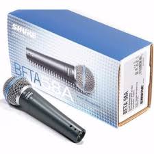 Shure Beta 58A Supercardioid Dynamic Vocal Microphone – Professional Live Performance